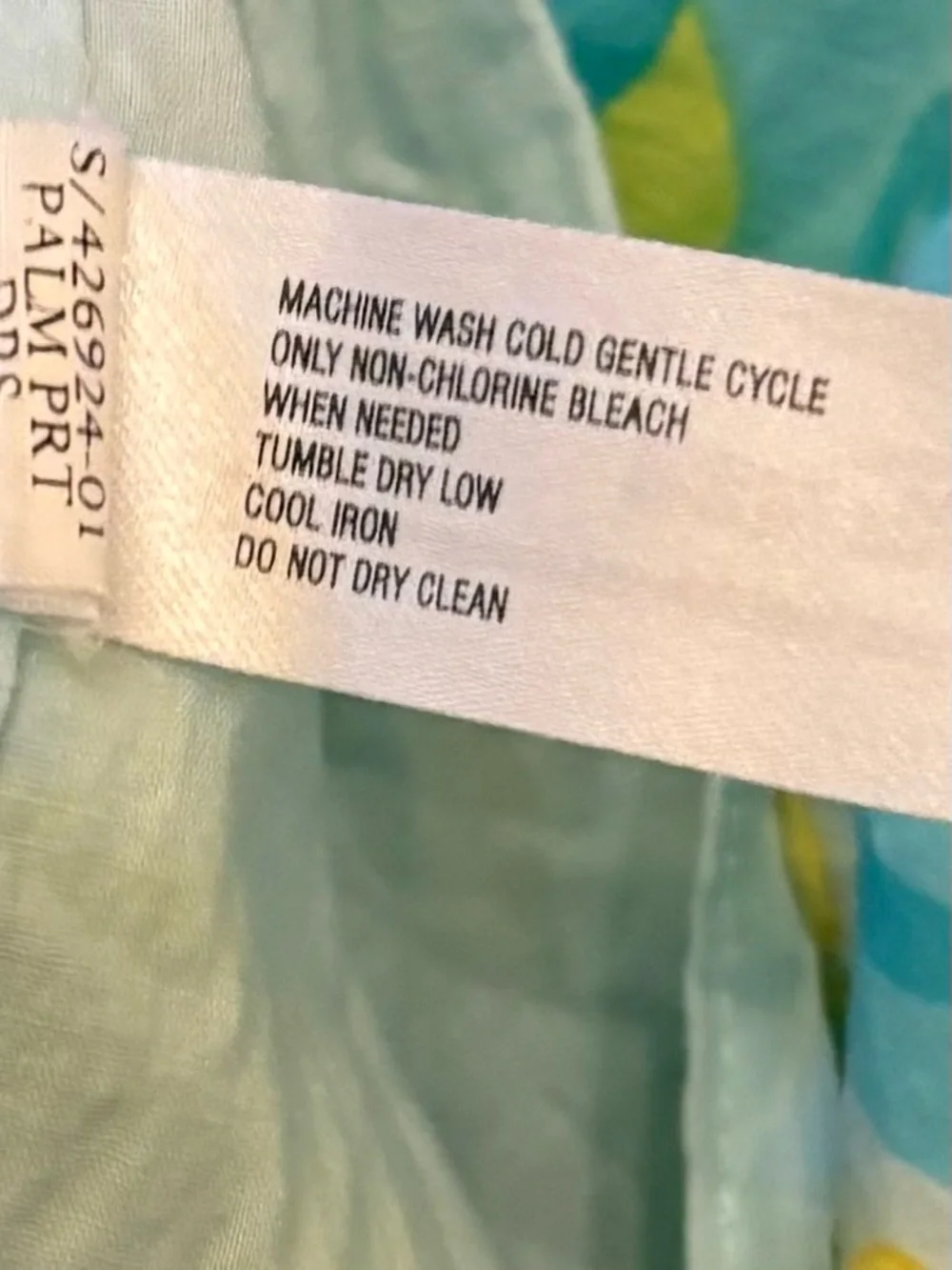 Gap Kids Girls Spaghetti Strap A-Line Blue, Aqua and Yellow Sun Dress Size 8